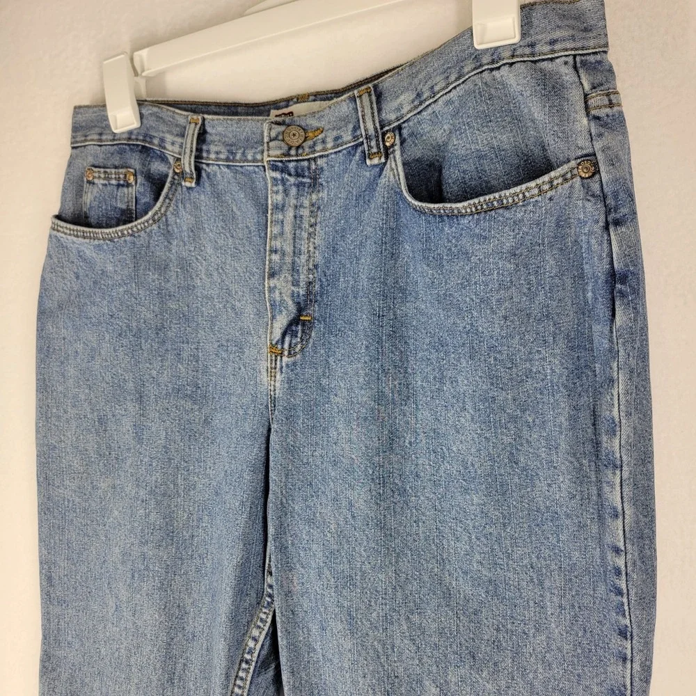 Vintage 90s Faded Glory Womens Jeans‎ 16P Classic Fit Straight Leg